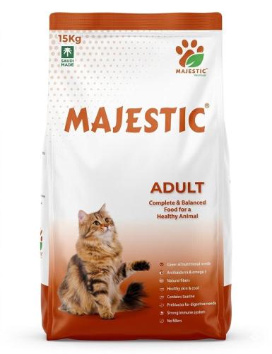 اكل قطط ماجستك بالغ 15 ك