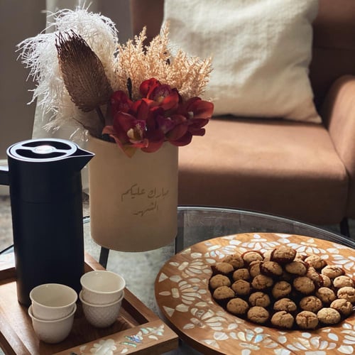 صينية رملة الدائرية