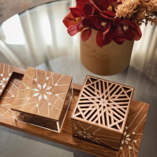 مبخرة خشبية