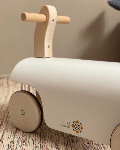 دراجة رملة الخشبية