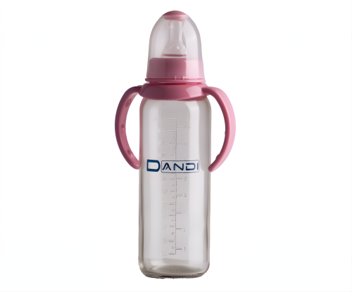 Concave glass feeding bottle 240 ml