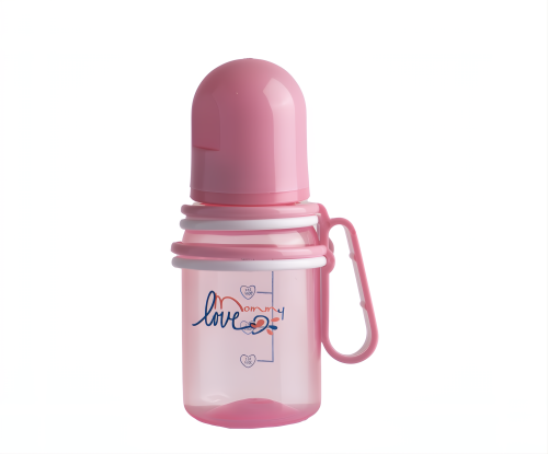 Flowing pink feeding with double hand 120 ml
