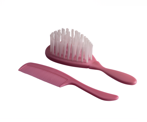 Comb and brush for the newborn
