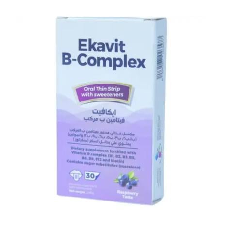ايكافيت فيتامين ب المركب شرائط توضع على اللسان | 3...
