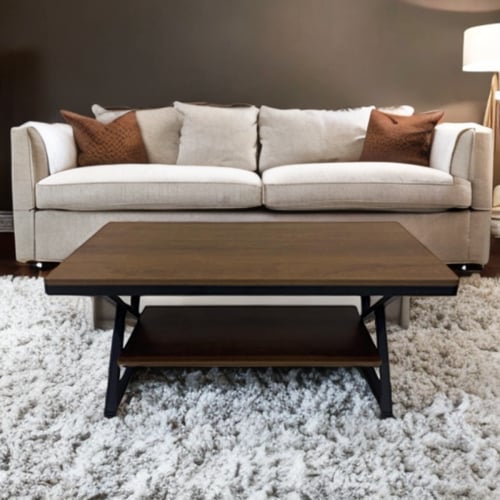 طاولة ضيافة مفردة خشب بني رقم 824PER18