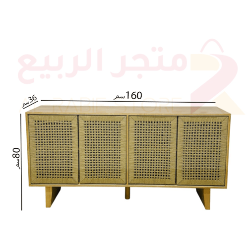 دولاب (ركن) بوفيه خشب 4ابواب رقم SFF40127