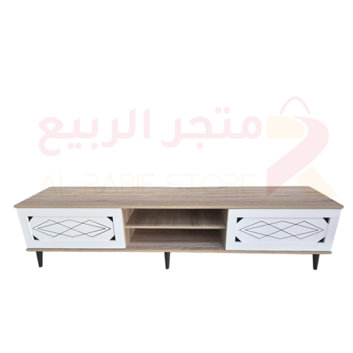 طاولة بلازما (تلفاز) خشب بيج رقم XTC-855