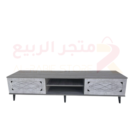 طاولة بلازما (تلفاز) خشب رمادي رقم XTC-855