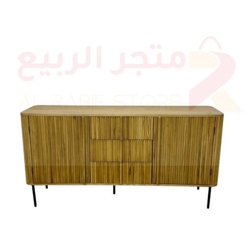 دولاب (ركن) بوفيه خشب 2باب 3 ادراج رقم SFF20029