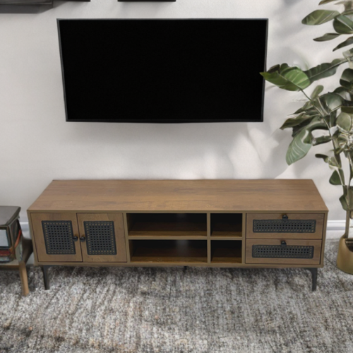 طاولة بلازما (تلفاز) خشب بني رقم M0834PE