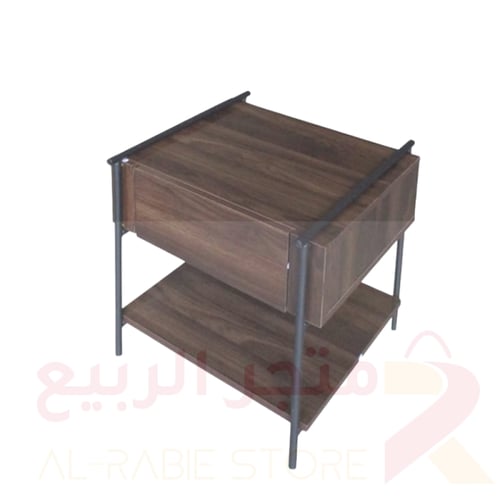 كمودينة خشب بني 1درج رقم WHM990