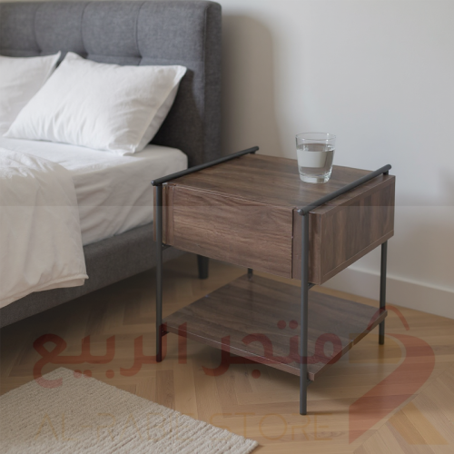 كمودينة خشب بني 1درج رقم WHM990