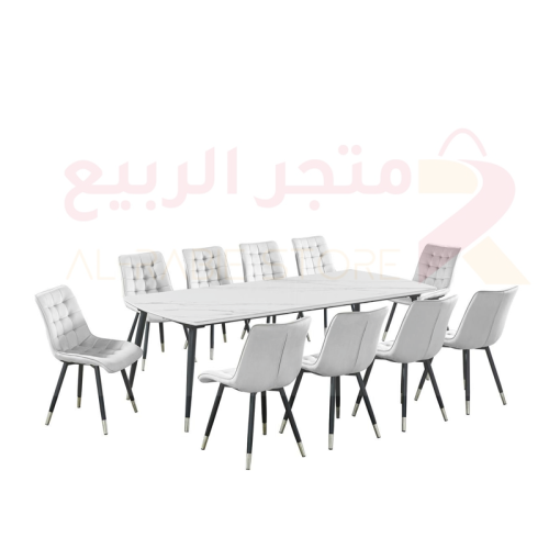 طاولة طعام سيراميك 10كراسي رقم M005-1