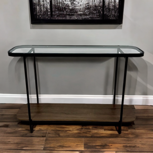 كونسول (مدخل) 2دور بسطح زجاج هيكل حديد رقم SFX3003...