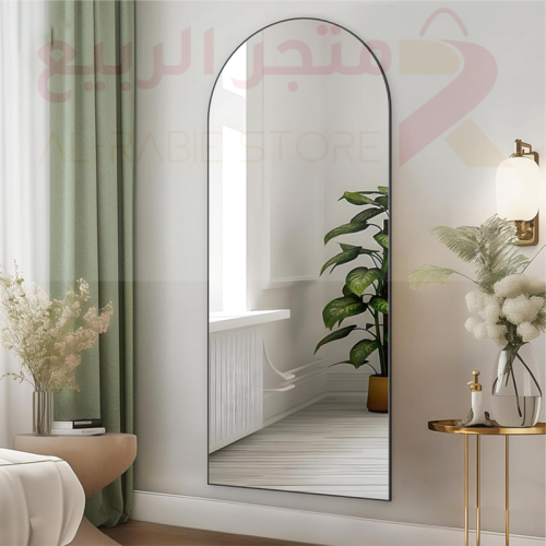 مرآة (مراية) اطار حديد اسود رقم 11073