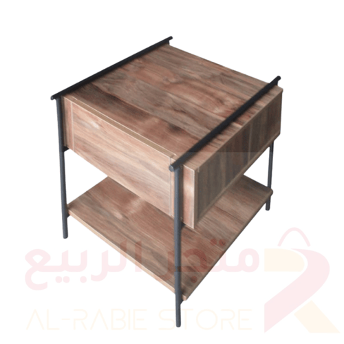 كمودينة خشب بيج 1درج رقم WHM992