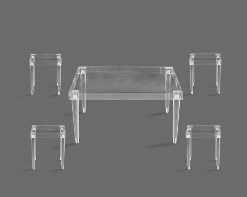 طقم شاي اكرليك