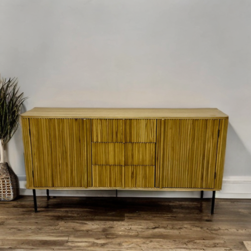 دولاب (ركن) بوفيه خشب 2باب 3 ادراج رقم SFF20029