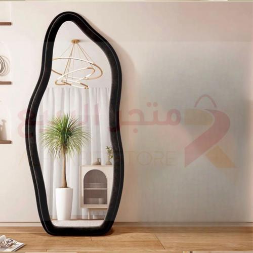 مرايه بوكليه اطار اسود رقم10611
