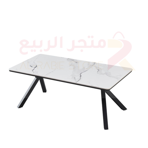 طاولة شاي وقهوة سيراميك ابيض رقمSHT-250