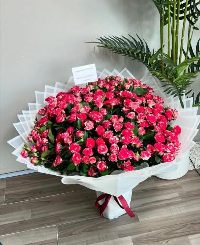 باقة بيبي روز كبيره ٥٠ غصن