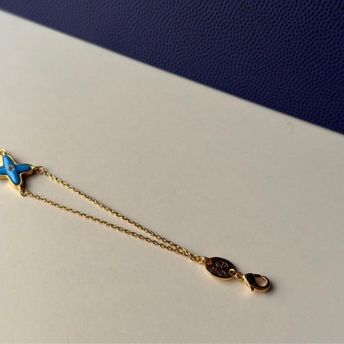 سوارة شومية لون أزرق