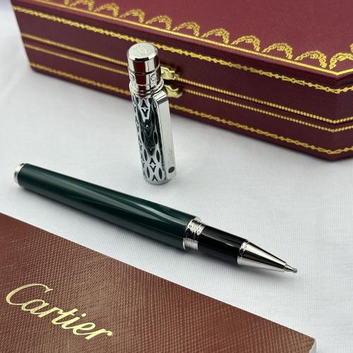 قلم كارتير زيتي مع فضي شامل الملحقات