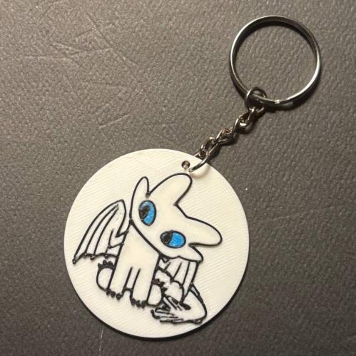 Light Fury keychain