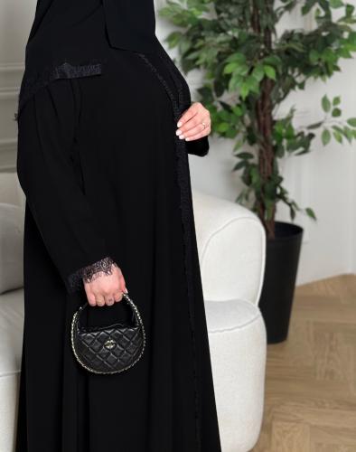Lace abaya