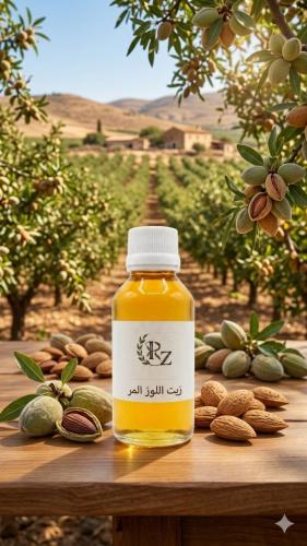 Natural bitter almond oil