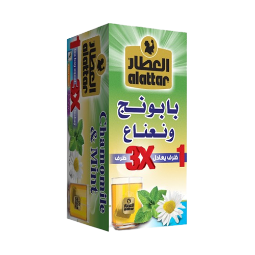 مشروب العطار بابونج ونعناع 20 كيس