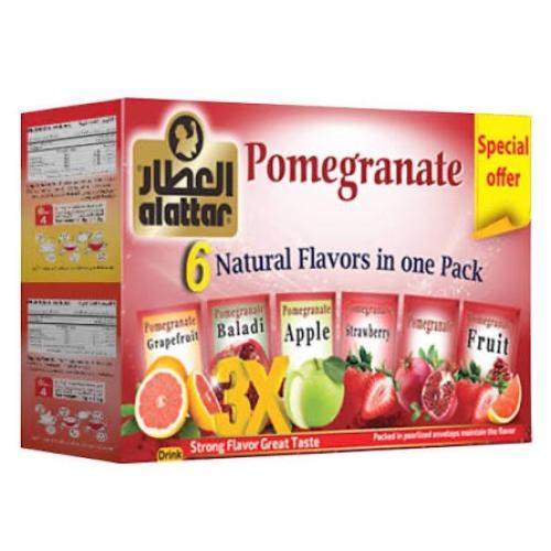 مشروب ستة خلطات رمان العطار