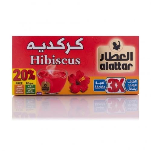 شاي كركديه العطار