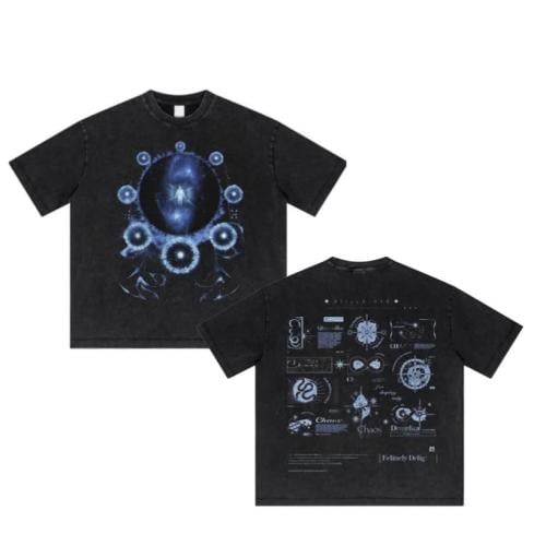 Cosmic Bloom Washed Oversized