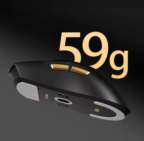 لا سلكي Mchose K7 ULTRA - Black & Gold