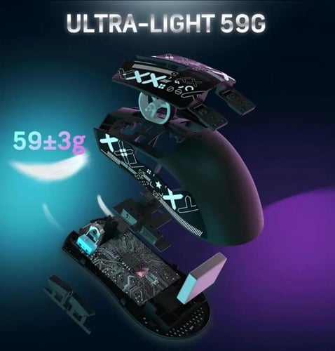 لا سلكي Attack Shark X11 - Black