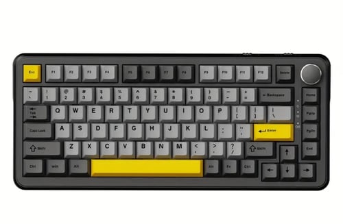 سلكي AK820 MAX Ajaaz - black & yellow