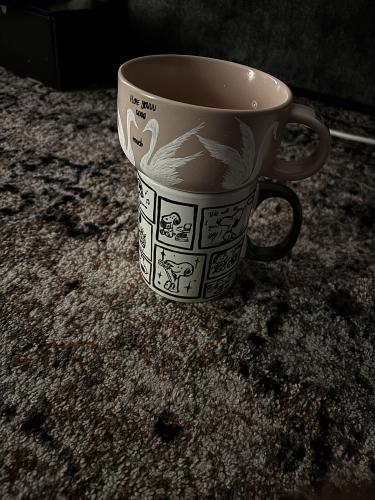 كوب i luv u like the swan