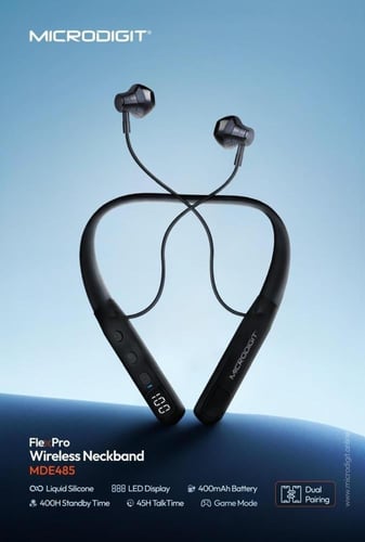 سماعة لاسلكية فليكس برو مايكروديجيت MDE485