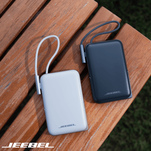 باور بانك لاسلكي سريع مع حامل وكابل مدمج 10 الف مل...