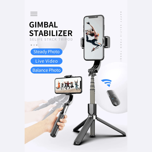 عصا سيلفي مانع ألاهتزاز GIMBAL STABILIZER L08