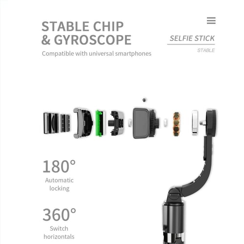 عصا سيلفي مانع ألاهتزاز GIMBAL STABILIZER L08