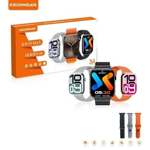 ساعة ذكية Keqiwear KW25 MAX