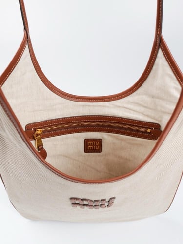ميو ميو IVY leather bag مقاس 35cm