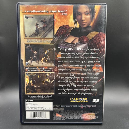 Onimusha 2 Samurai’s Destiny For PS2 CIB