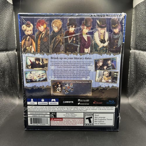 Code: Realize Limited Edition For PS4 New