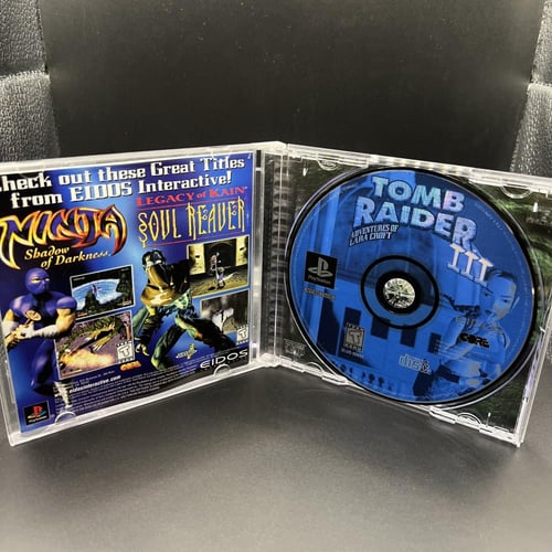Tomb Raider 3 for PS1 CIB