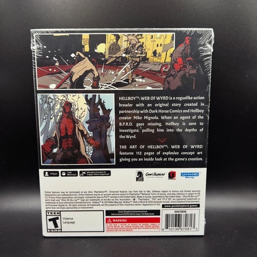 HellBoy Web of wyrd Collectors Edition for PS5 New