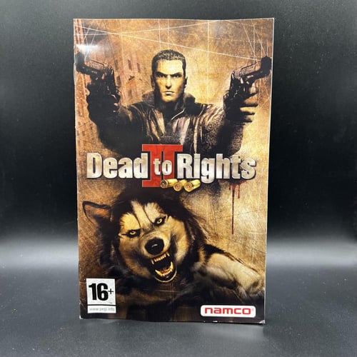 Dead to Rights 2 for PS2 CIB