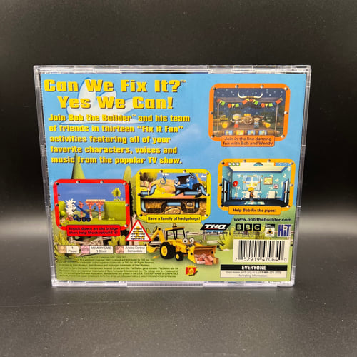 Bob The Builder For PS1 CIB